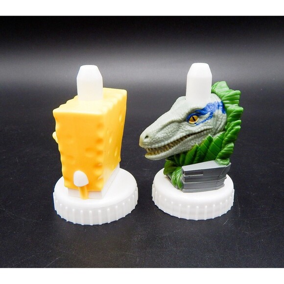 Good To Grow Juice Toppers Spongebob Squarepants Jurassic Park Dinosaur - Picture 5 of 11